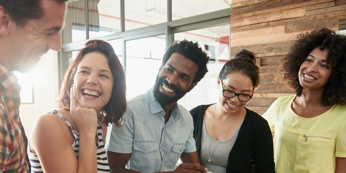 group of professional in office